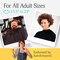 Lilexo Large Barber Cape Professional Hair Cutting Cape with Snap Closure 66 x57” Unisex Adults Black Haircut Cape Salon Cape for Men Water Resistant Hair Stylist Gown Hairdresser Styling Cape